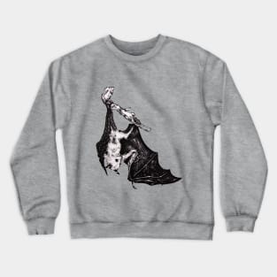 Hanging Bat Crewneck Sweatshirt